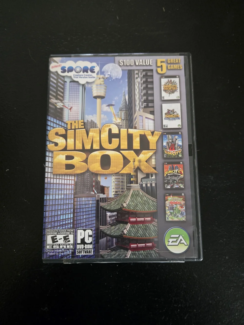 The SimCity Box PC Game - 4 Discs